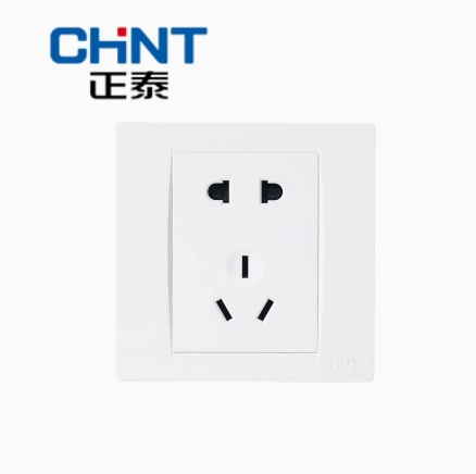 正泰正品86型暗装五孔一开五孔16A空调电脑USB双电脑开关插座