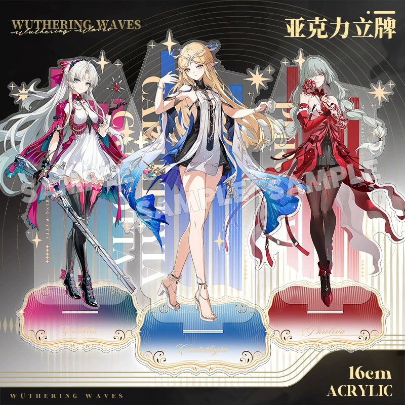 Игровой аксессуар Minghao Augusta Chisaki Floro Katishia 16 см Acrylic Stand персонажа
