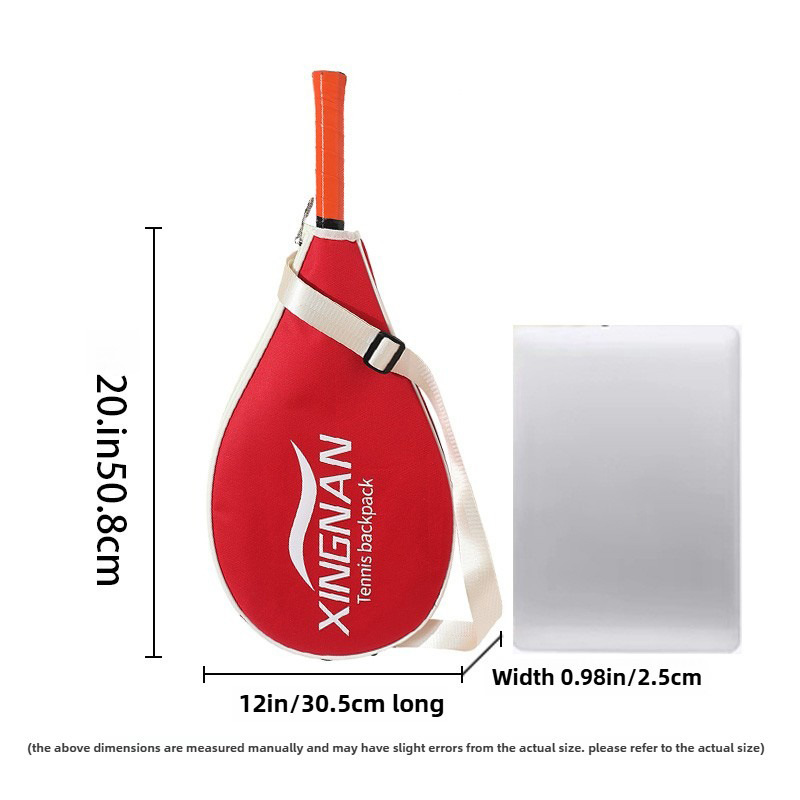 Bolsa de tenis 2025 bolsas de bádminton de hombro portátiles de hombro único bolsas de bádminton duraderas para hombres y mujeres