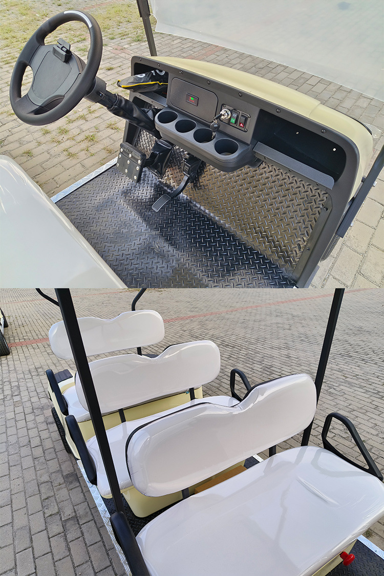 Golf Cart, Electric Sightseeing Car, Airport Shuttle Bus, Campus Hotel Property Reception Car, Tourist Sightseeing Car