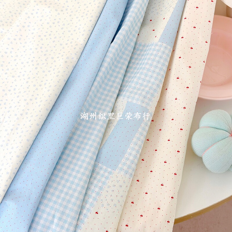 Welfare Product: Pure Cotton 40-Count Digitally Printed Fabric, Korean-Style Ins-Style Doll Clothes, DIY Bags, Accessories, Hair Ties, Home Wear Welfare Product: Pure Cotton 40-Count Digitally Printed Fabric, Korean-Style Ins-Style Doll Clothes, DIY Bags, Accessories, Hair Ties, Home Wear