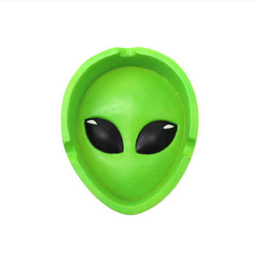 Amazon's new resin alien ashtray ornaments creative home desk ashtray decorations wholesale