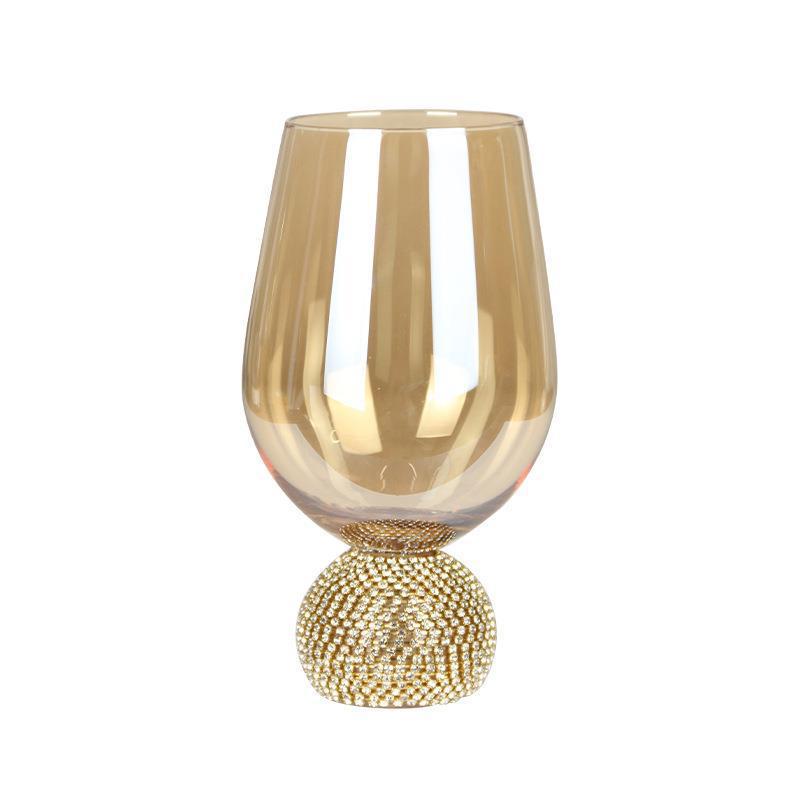 ámbar - Copa de vino tinto 480ml - Diamante dorado