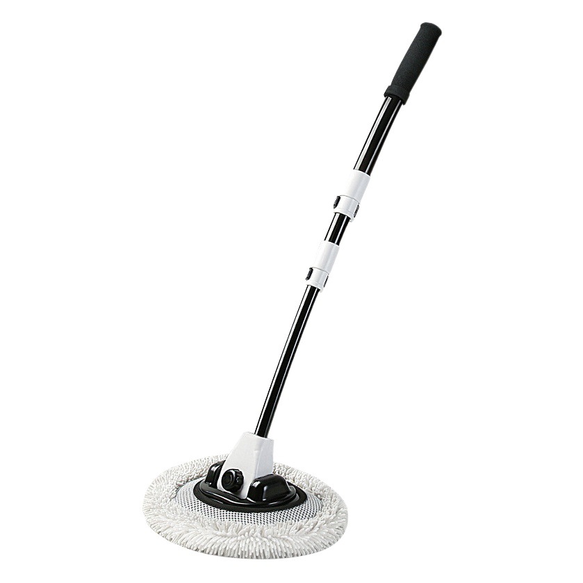 洗車モップ伸縮可能な曲げ棒自動車専用モップ傷防止車洗車ブラシ洗浄ツール車の神器を拭く
