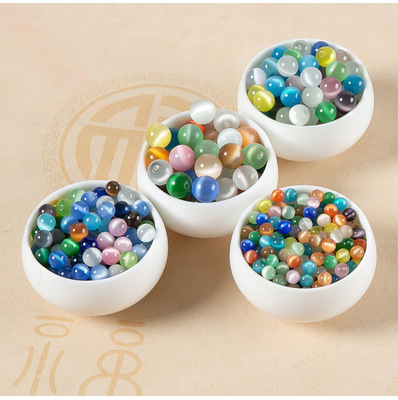 Manufactor Direct selling colour Opal Loose bead Bead Mixed color Beading Hand string Bracelet diy Accessories wholesale