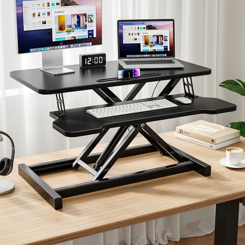 Computer Adjustable Desk Monitor Stand Laptop Desk Standing Desk Adjustable Height Desk Workbench Free Shipping