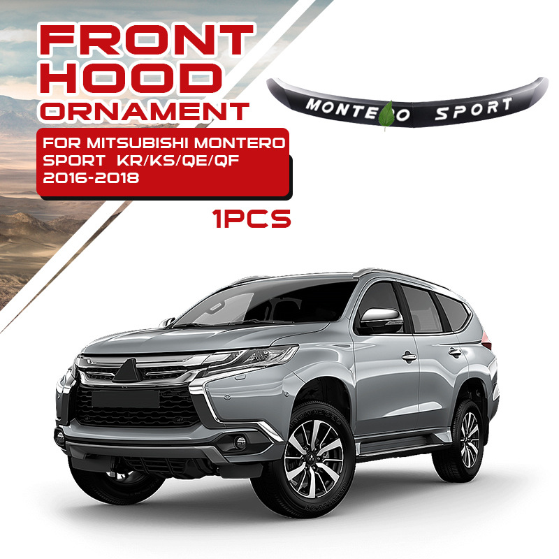 Aplicable Mitsubishi Tapa moldura Mitsubishi Montero Sport Front Hood Ornament