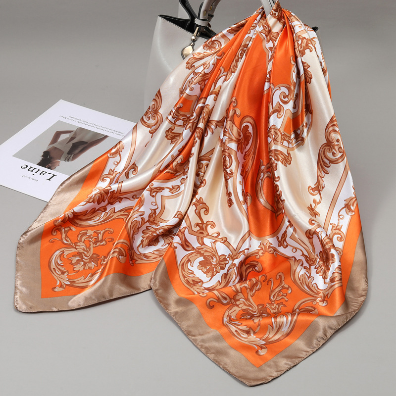 Red de seda bufandas de moda de mujer bufandas de seda bufandas de impresión bufandas de tela bufandas profesionales