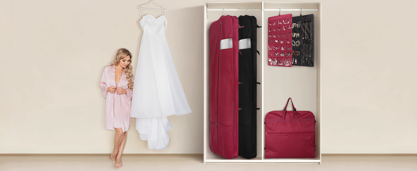 weeding dress garment bag