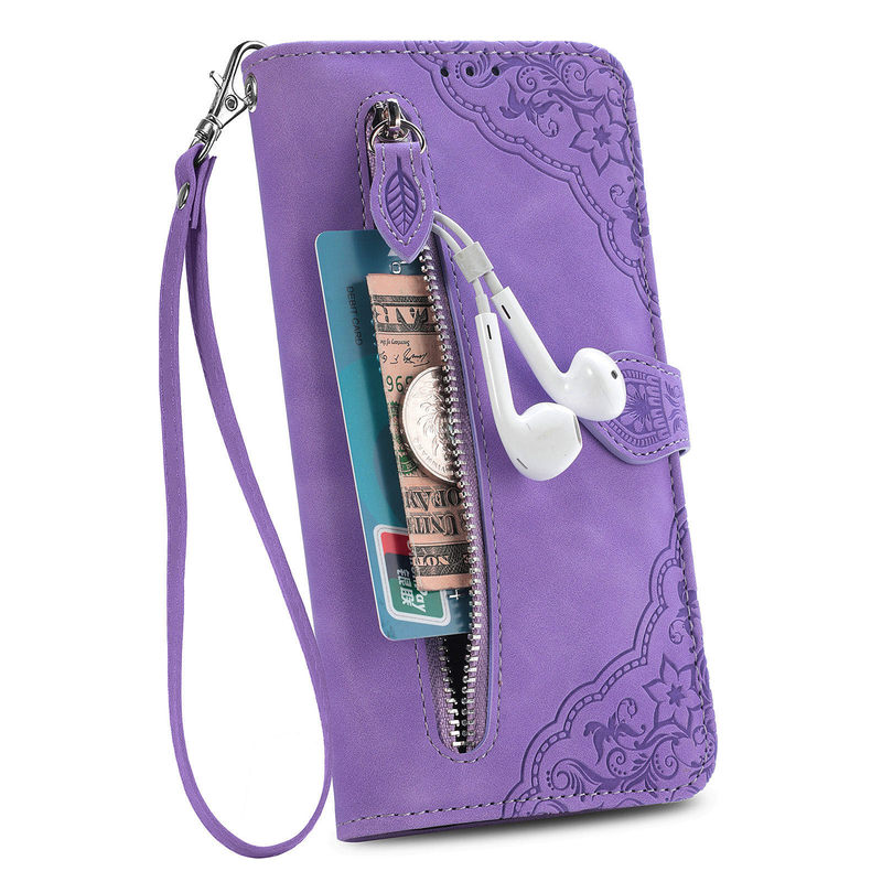 MotoG Stylus Flip Zipper Bag Mobile Phone Leather Case Motorola EDGE60Fusion Protective Case MotoG Stylus Flip Zipper Bag Mobile Phone Leather Case Motorola EDGE60Fusion Protective Case