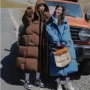 加厚过膝新款宽松棉服