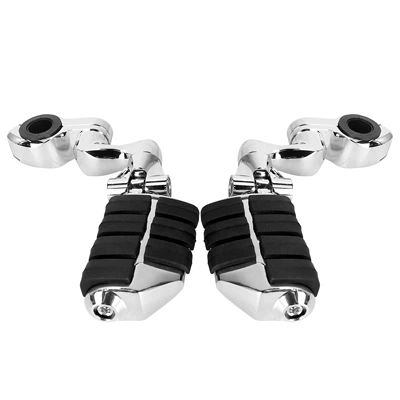 Motorcycle pedals — Harley Road King Street - 3-pedal-plating-new-pedal-ring-plating