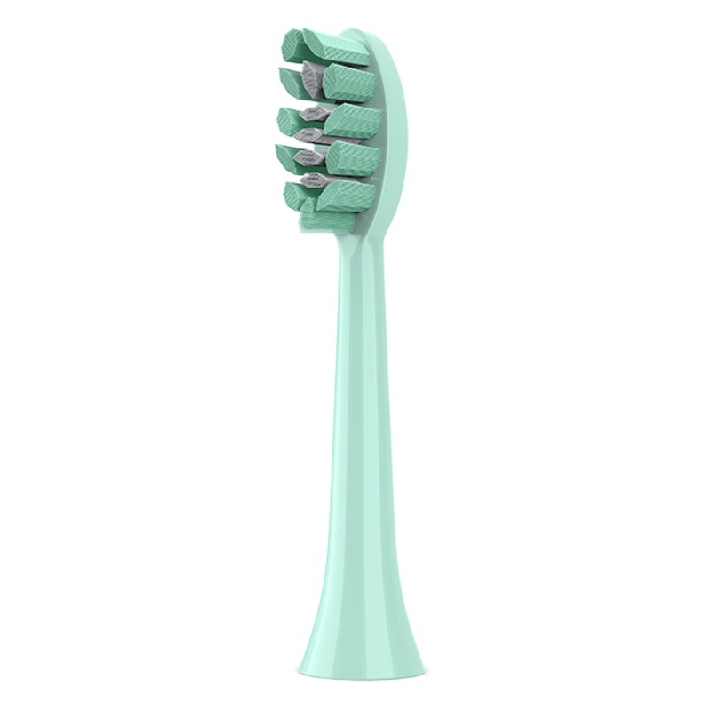 Dupont Antibacterial Soft-Bristle Toothbrush Heads Suitable for Fupai/Jialaiya Electric Toothbrush Replacement Brush Heads Wholesale Cross-Border