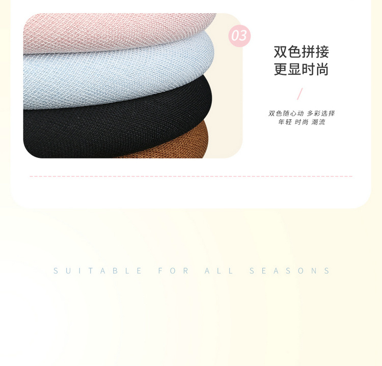 New Car Steering Wheel Cover Summer Linen All-Season Universal Goddess Ladies Anti-Slip Cute Cartoon Car Handle Cover