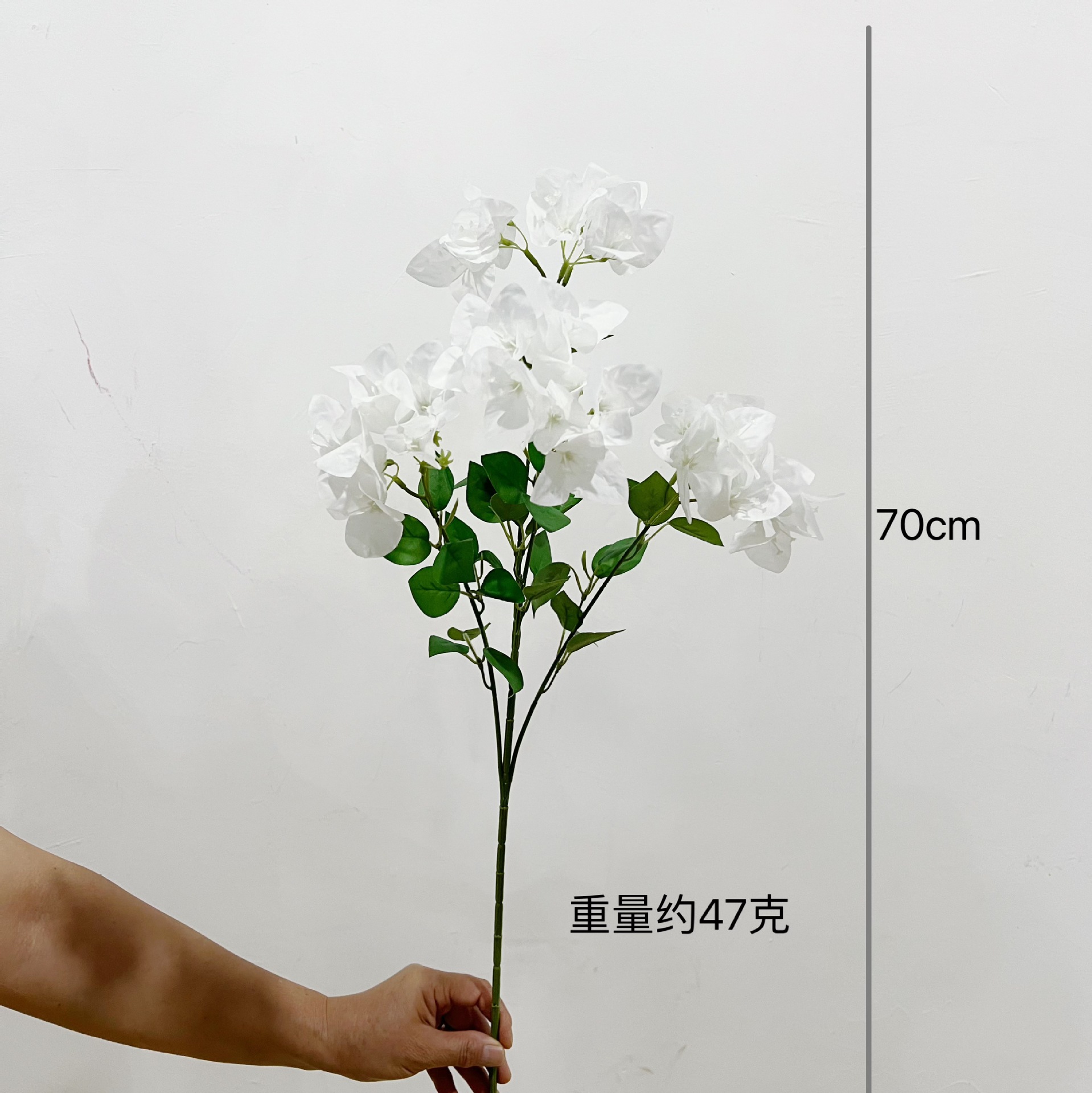 Hanyang triángulo flor de boda diseño de simulación de flores de ciruela 4 tiendas decoración del hogar flor de simulación de ciruela triángulo mayorista