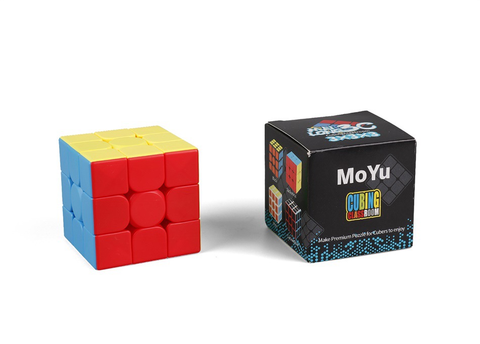 Magic Domain Rubik's Cube Classroom Enchantment Dragon 3 Rubik's Cube Black Enchantment Dragon 3 Professional Competition Third-order Rubik's Cube Smooth Third-order Toy