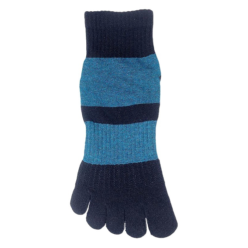 Jingzheng calcetines de cinco dedos hombres Otoño e Invierno deportes de algodón corriendo calcetines de cinco dedos absorbentes de sudor de cinco dedos hombres