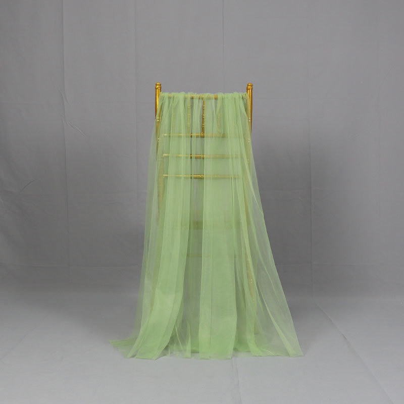 Sillas de boda transfronterizas cortina tela