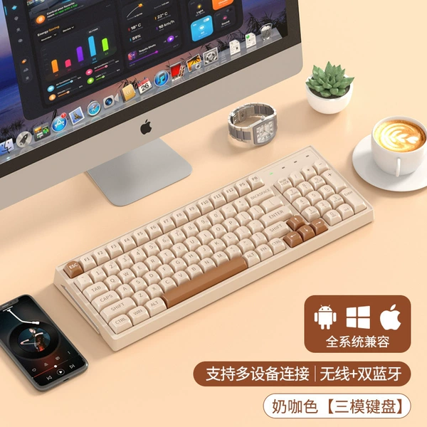Keyboard, white light strip, bluetooth