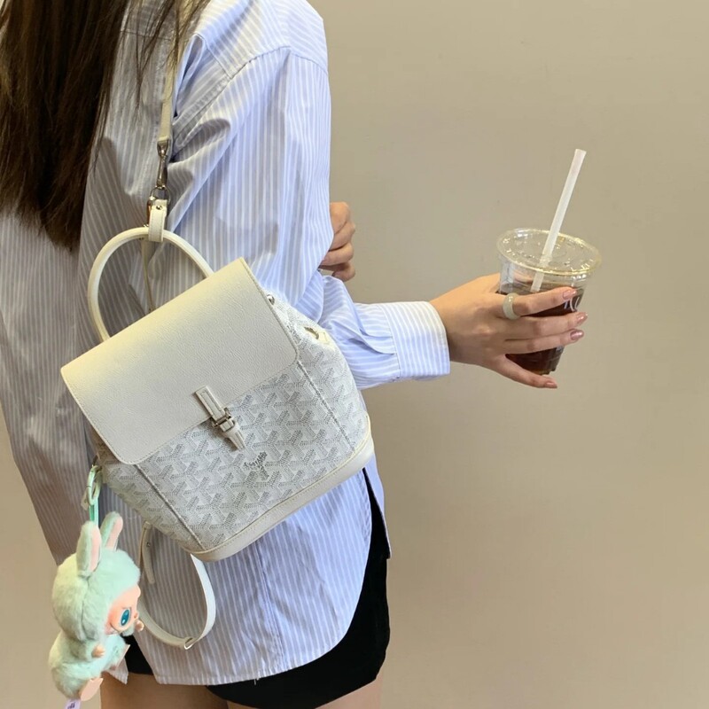 24 Goryard Backpack Goya Vintage Fashion Large Capacity Cowhide Rain Linen Shopping Bag Tote Tote