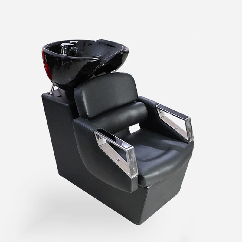 Transfronterizos asiento cama de lavado de cabello salón de cabello de lavado de cabello con reposabrazos fábrica de silla de lavado de cabello mayorista image 5