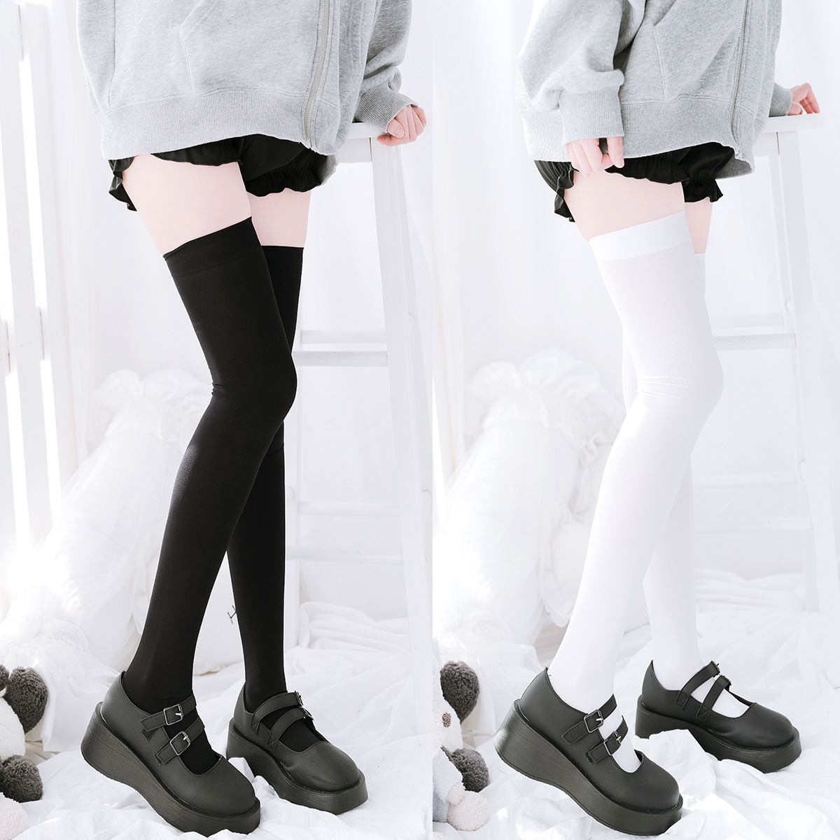 Velvet summer thin Japanese swan