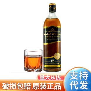 ��� WHISKY YUHU12��ʿ�� �{�����ƣ���ƿ������700ml