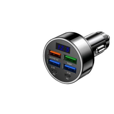 Charging Multi-Port Car Charging Head, Mobil şarj cihazları