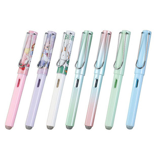 Moyi Erase Pen Friction Ink Sac Moli Erase Pupils Writing Practice Rubber Hot Erasable Blue Pen Wholesale