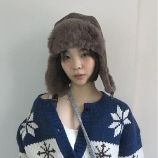 ѩ�ؼӺ񶬼���ůëë���hñ�o�������w��ñ��ɫ���s�ٴ�puƤ�͹�