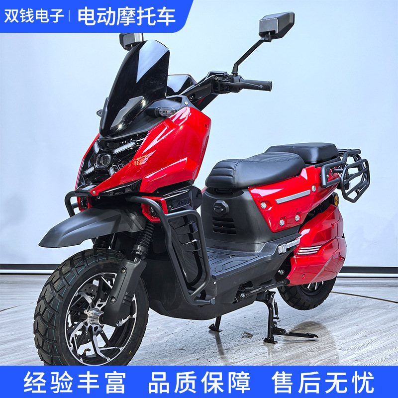 The New Defender 4Th Generation Electric Motorcycle Is a Long-Range, Two-Wheeled Lithium-Ion High-Power High-Speed Electric Vehicle for Delivery Services The New Defender 4Th Generation Electric Motorcycle Is a Long-Range, Two-Wheeled Lithium-Ion High-Power High-Speed Electric Vehicle for Delivery Services
