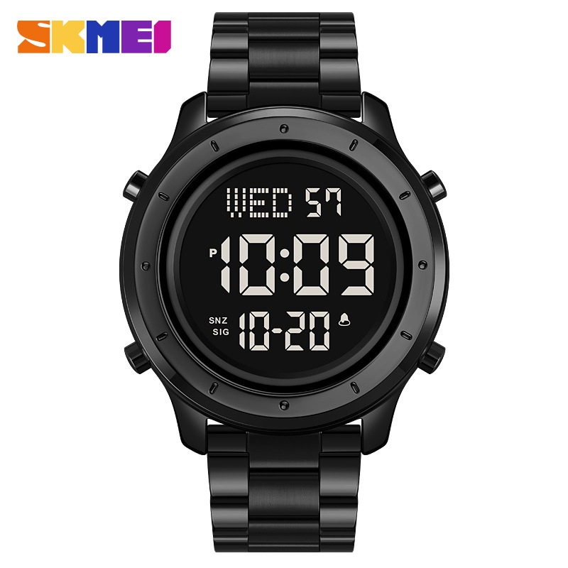 SKMEI reloj electrónico deportivo Delgado multifuncional impermeable reloj de estudiante masculino reloj casual de moda al aire libre