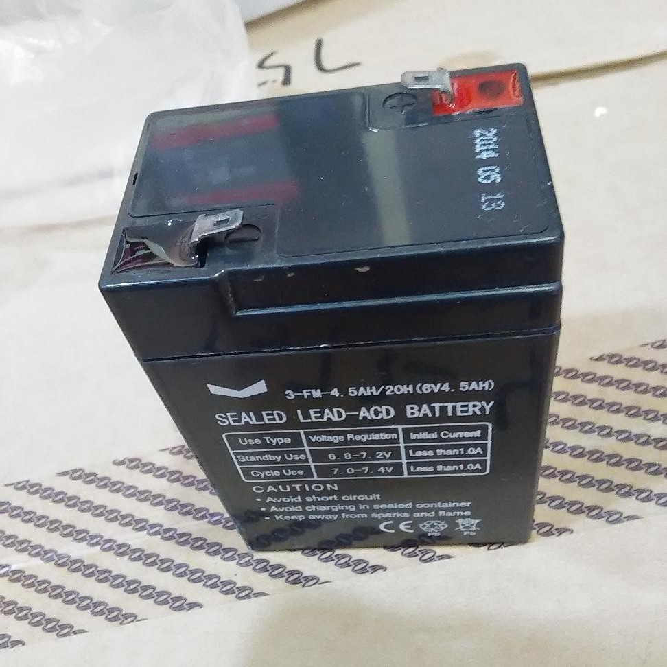 3-FM-4.5AH6V4AH电子秤用免维护蓄电池Maintenance free battery