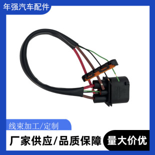 Automotive Fan Wiring Harness Assembly Sample Processing, Car Plug, Vehicle-Mounted New Energy Vehicle Dual-Row Adaptation, Custom Processing