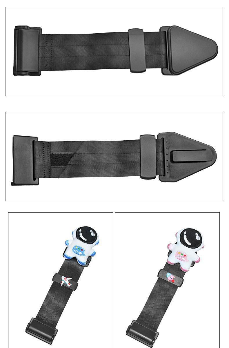 Car Kids Safety Belt Holder Anti-Stranglehold Limiter Cartoon Creative Baby Seat Safety Belt Shoulder Protector