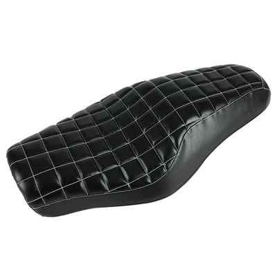 Motorcycle cushion X48 Modified One-Piece Seat Cushion - grid-black