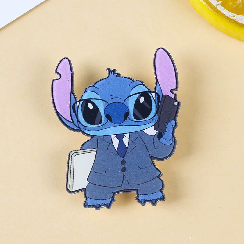Милый акриловый значок для детей, нашивка, рюкзак, аксессуар для сумки, кукла, булавка, подарок на день рождения