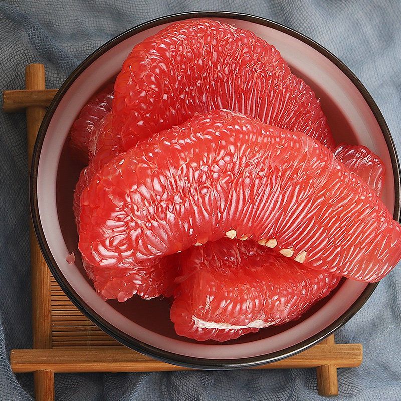 柚子紅肉新鮮水果福建平和琯溪蜜柚水果包郵紅心紅柚