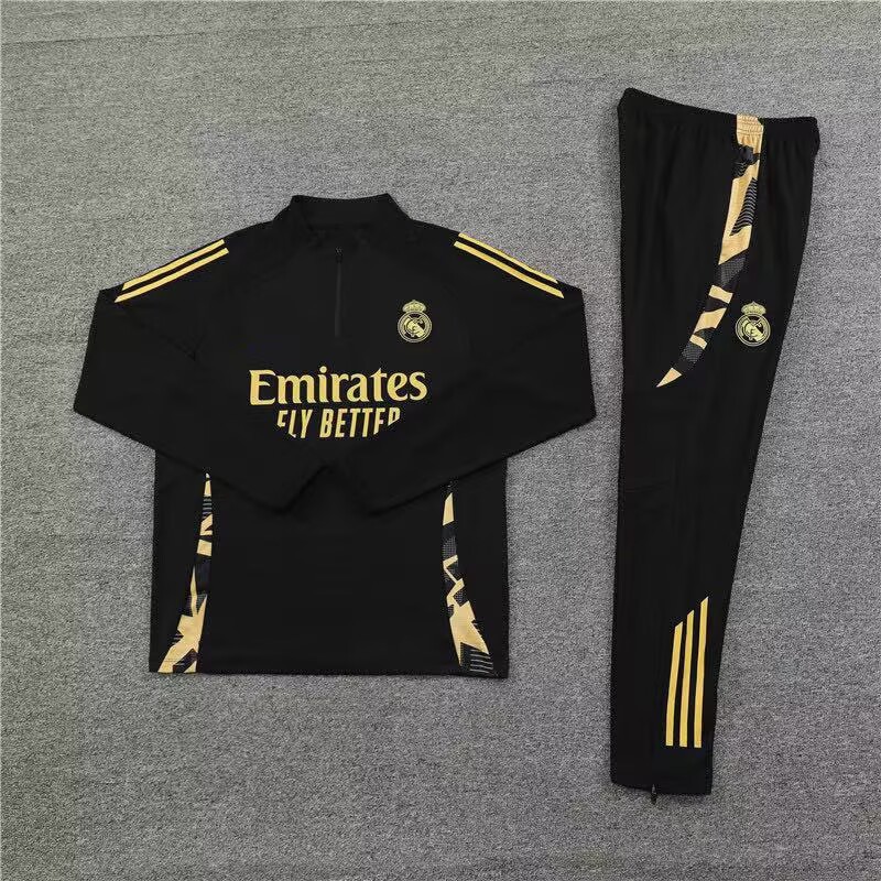 adidas Real Madrid Set 2-Piece Black Gold