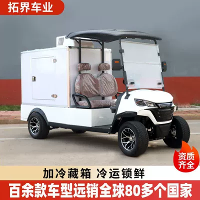 Enclosed Box-Type Four-Wheel Cargo Truck, Multi-Door Electric Truck, Small Foreign Trade Export Van, Electric Food Delivery Truck