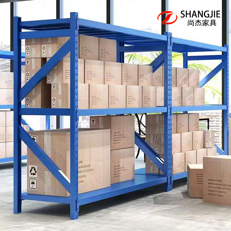 仓储货架置物架多层重型仓库货架家用货物架收纳展示架储物铁架子