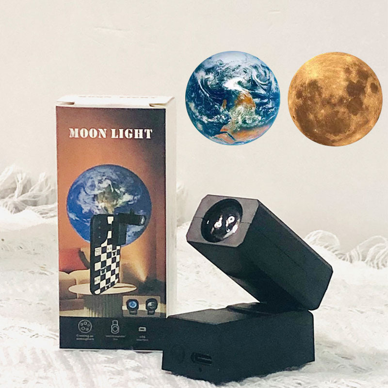 新型国境を越えた充電磁気吸引投影灯クリスマス投影灯撮影道具星ハロウィーン小夜灯|undefined