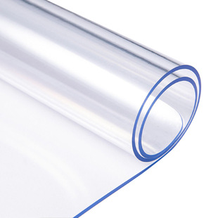 High transparent PVC soft glue crystal plate soft glass pad desktop protective film 0.3/0.5/0.8/1/2mm