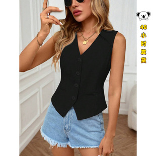 V 55716 Slim outer wear women's suit vest�������Ůʿ���b�R