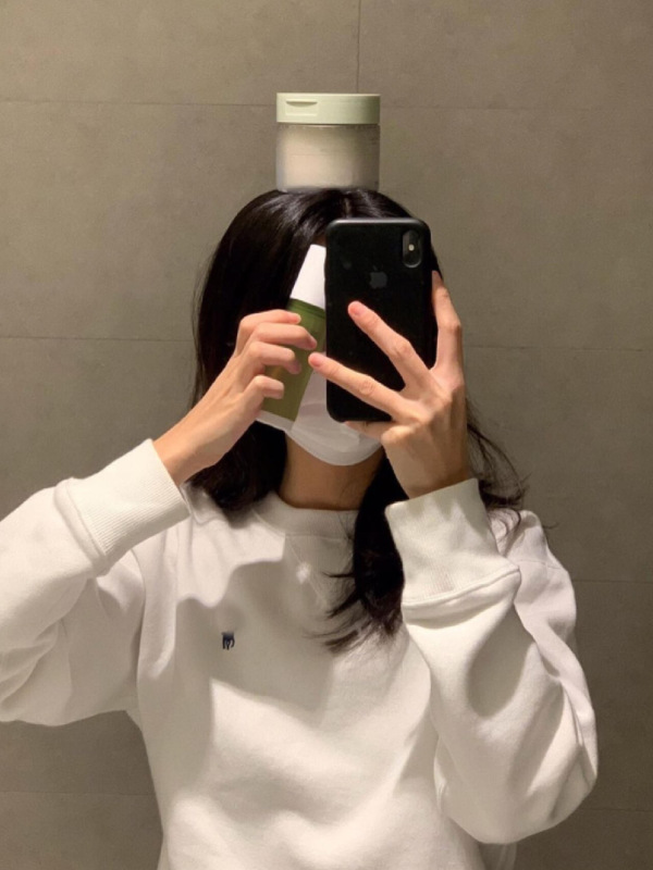 R1ラフ馬標純綿の薄い丸首カバー秋冬カップル長袖tシャツの女性刺繍|undefined
