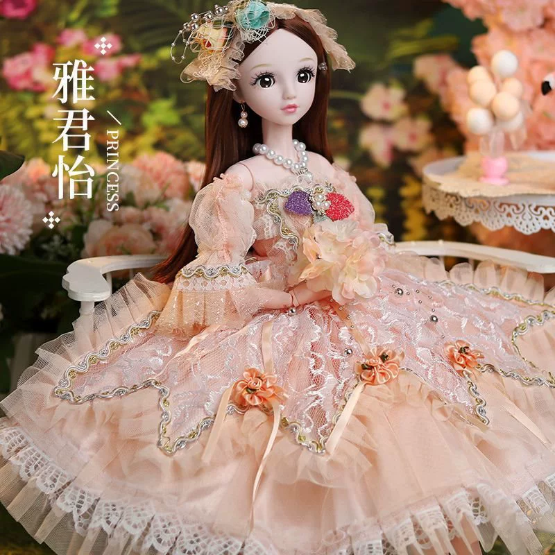 Большая кукла, набор, подарочная коробка для принцессы, игрушка, 60 см