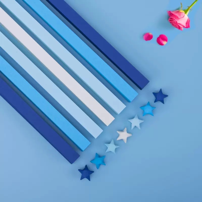 Blue gradient short 22CM (540 sheets/pack)