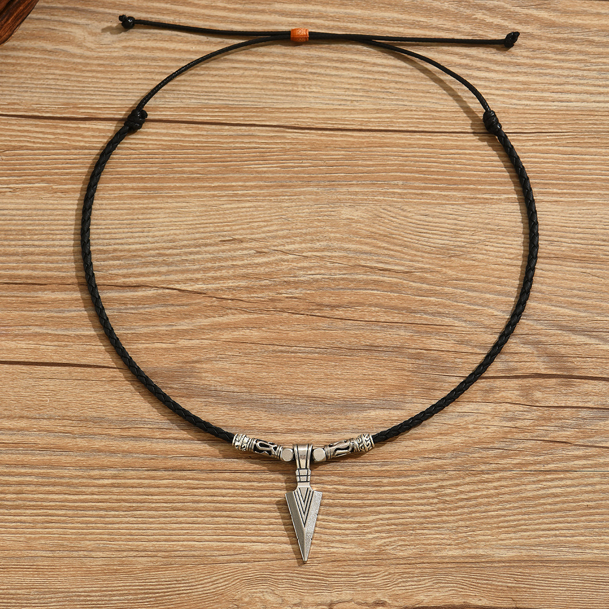 Men's Twisted Spiral Chain Necklace, Hypoallergenic Titanium Steel_voghion.com