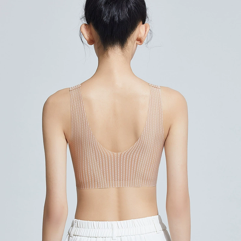 Underwear, summer supporting wireless bra, push up bra, T-shirt
