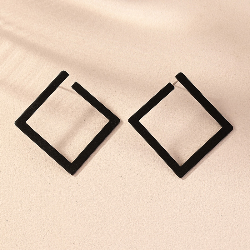 Black square suntan oil